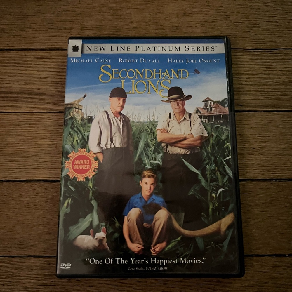 NWOT - MOVIE Secondhand Lions (DVD)